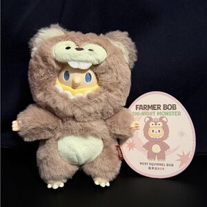 Farmer Bob Anti Night Monster - Rosy Squirrel Bob